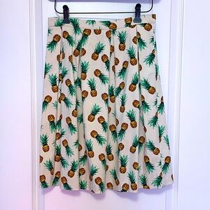 Ixia Pineapple Print Skirt